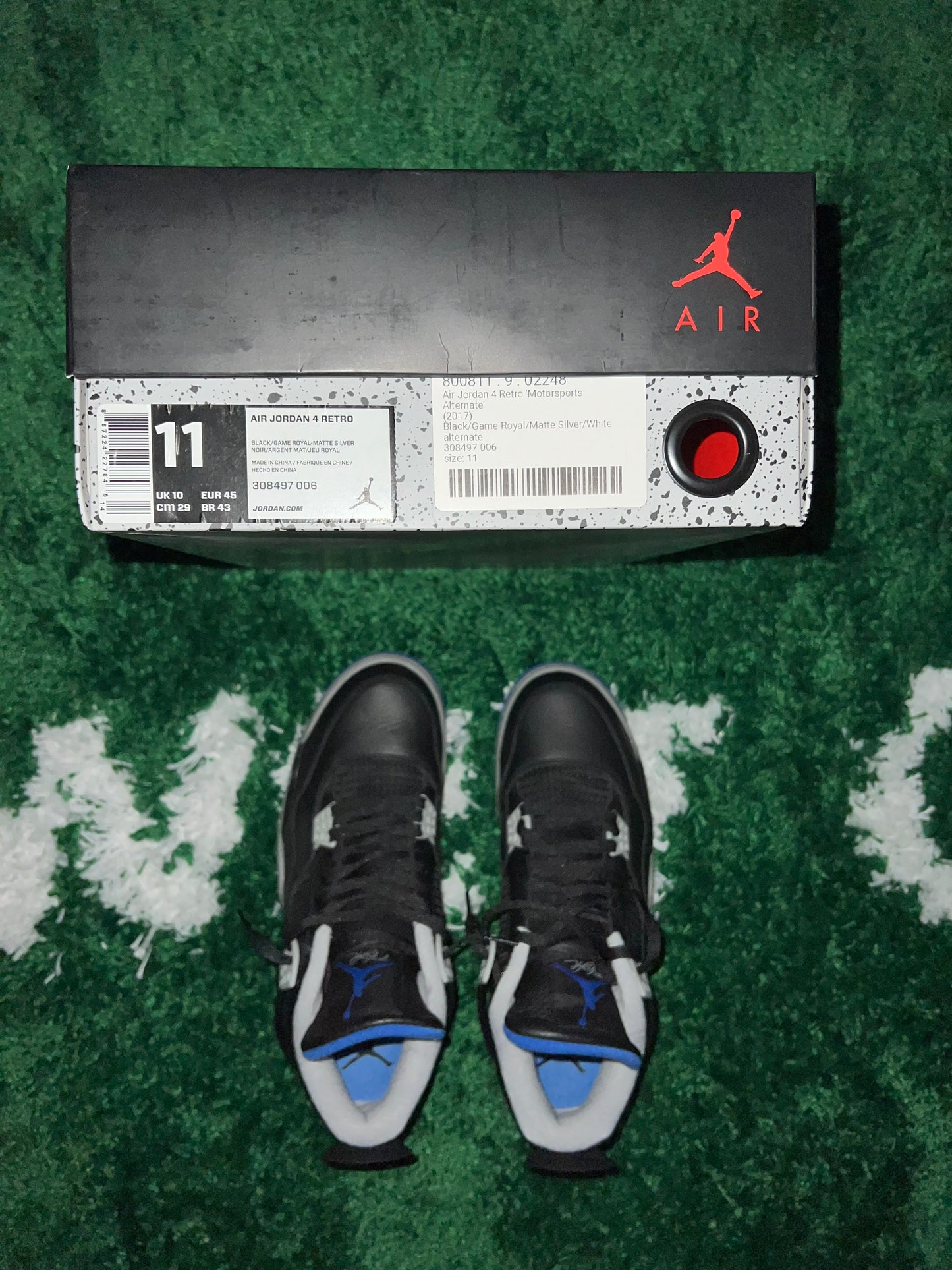 Jordan 4 Retro Motorsports Alternate - Size 11