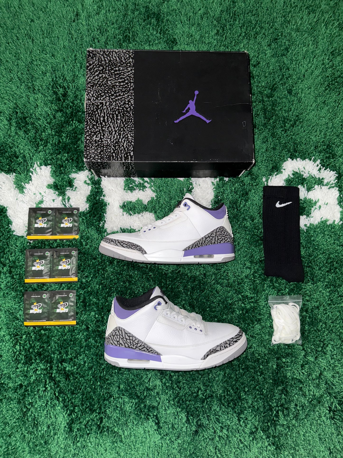 Jordan 3 Retro Dark Iris - Size 11
