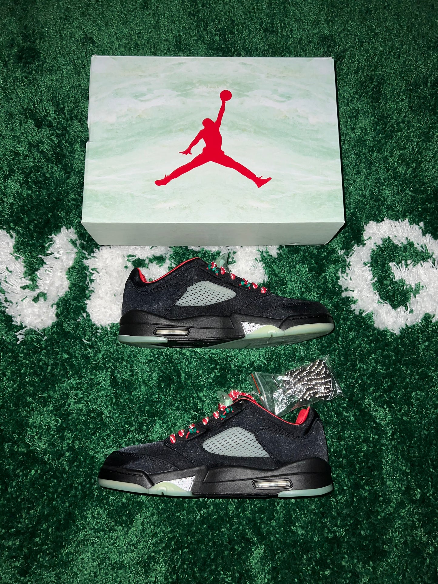 Jordan 5 Retro Low CLOT Jade - Size 11