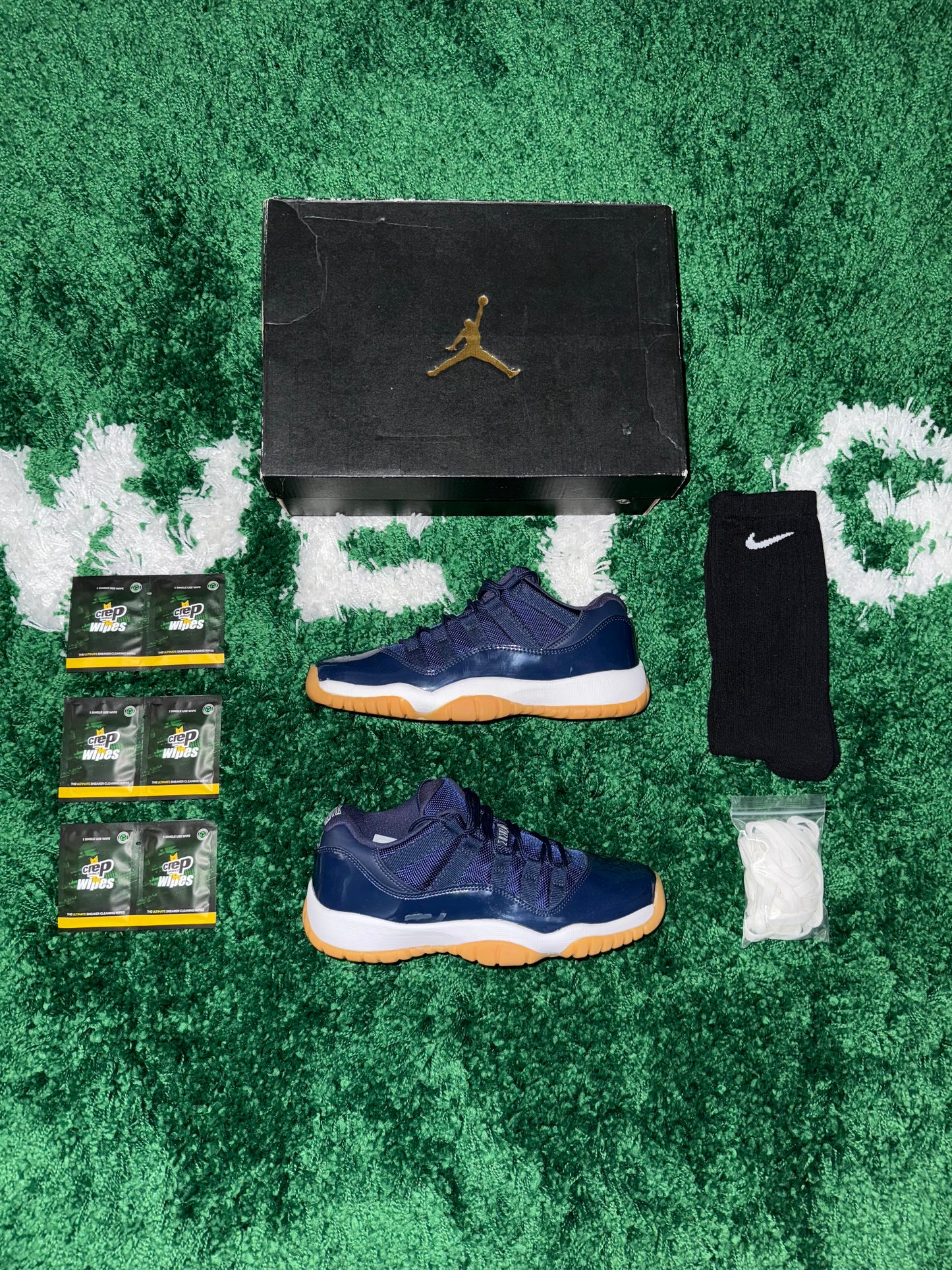 Jordan 11 Retro Low Midnight Navy (GS) - Size 5.5