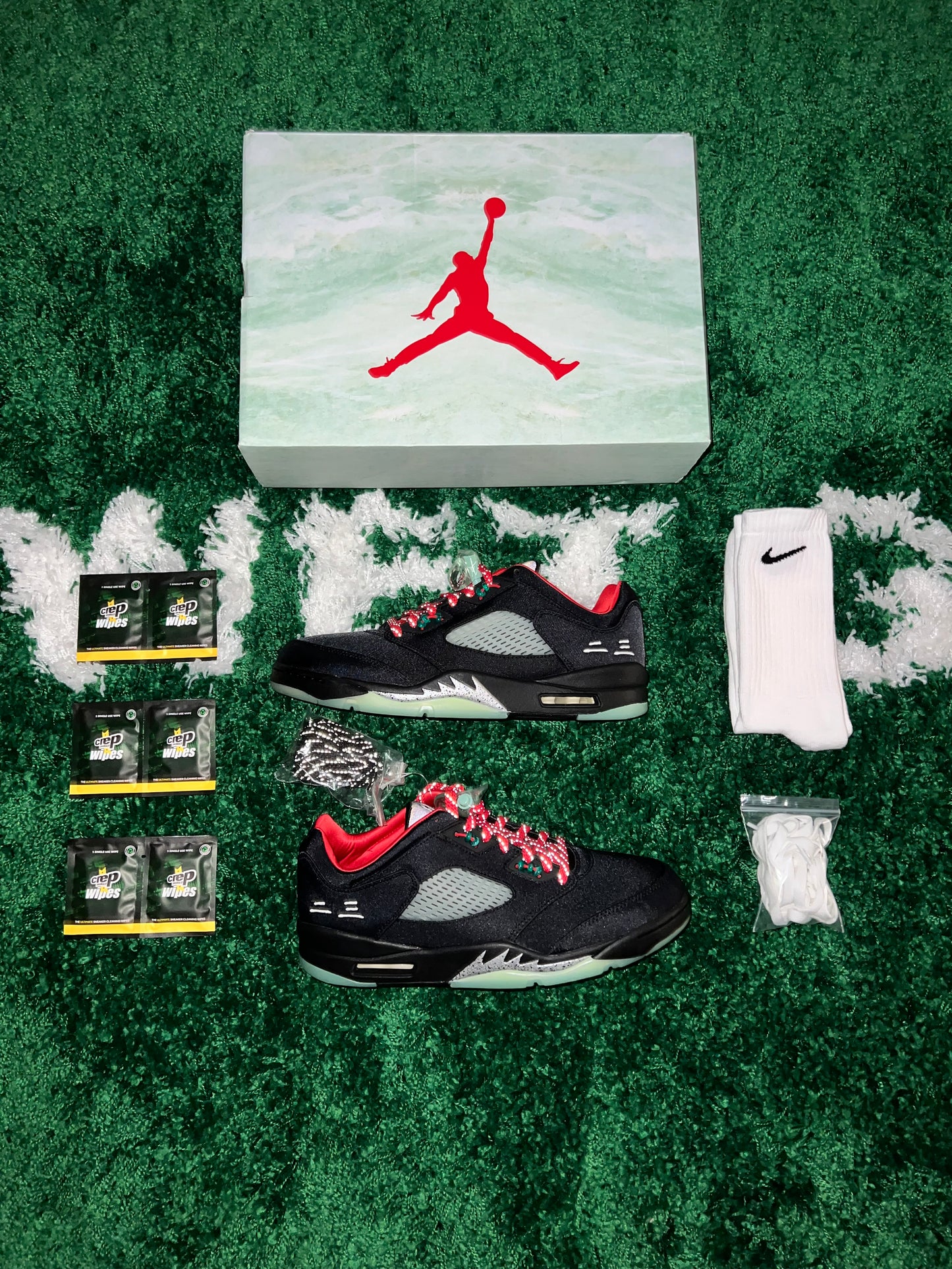 Jordan 5 Retro Low CLOT Jade - Size 11