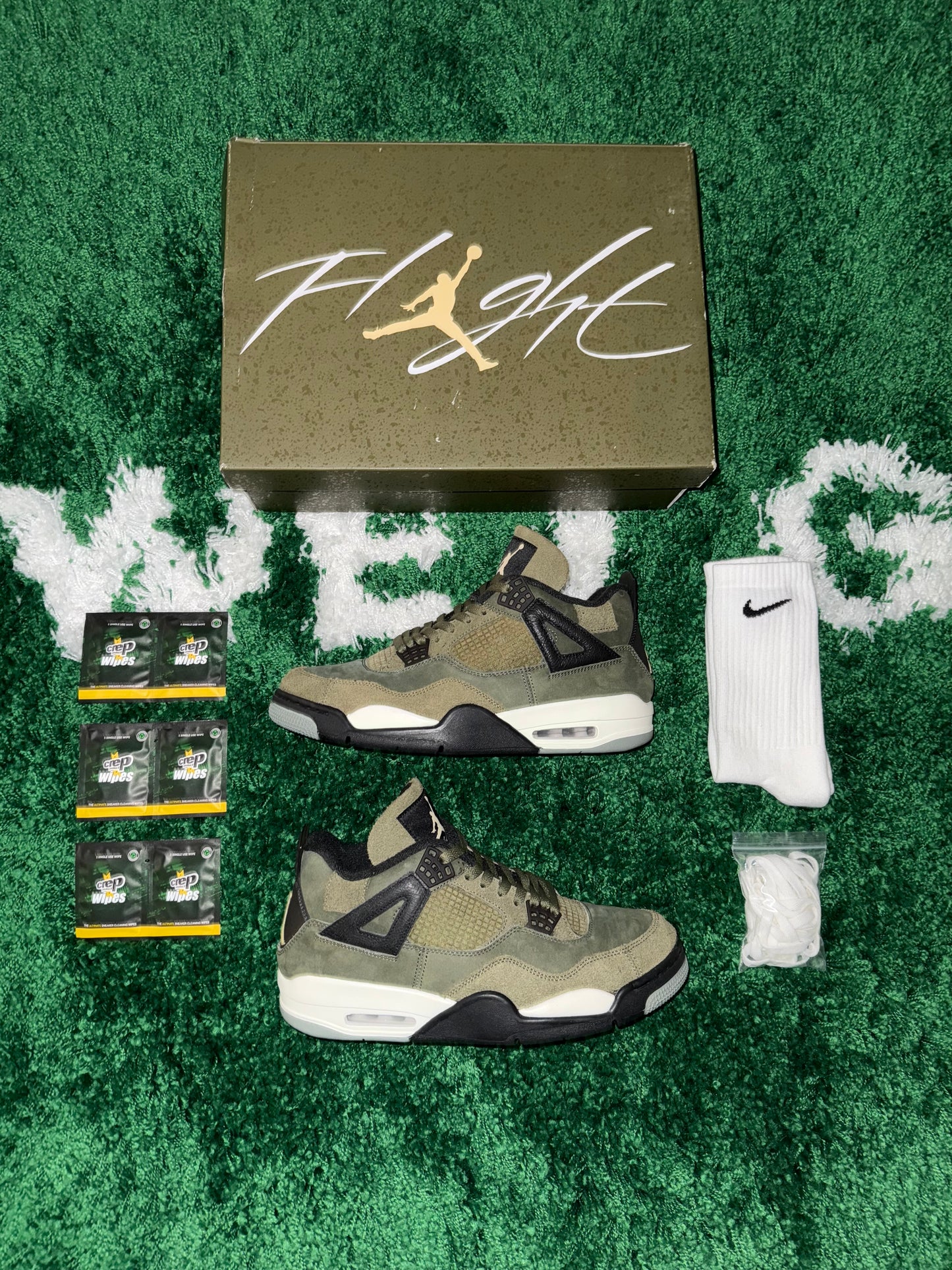 Jordan 4 Retro SE Craft Medium Olive - Size 12