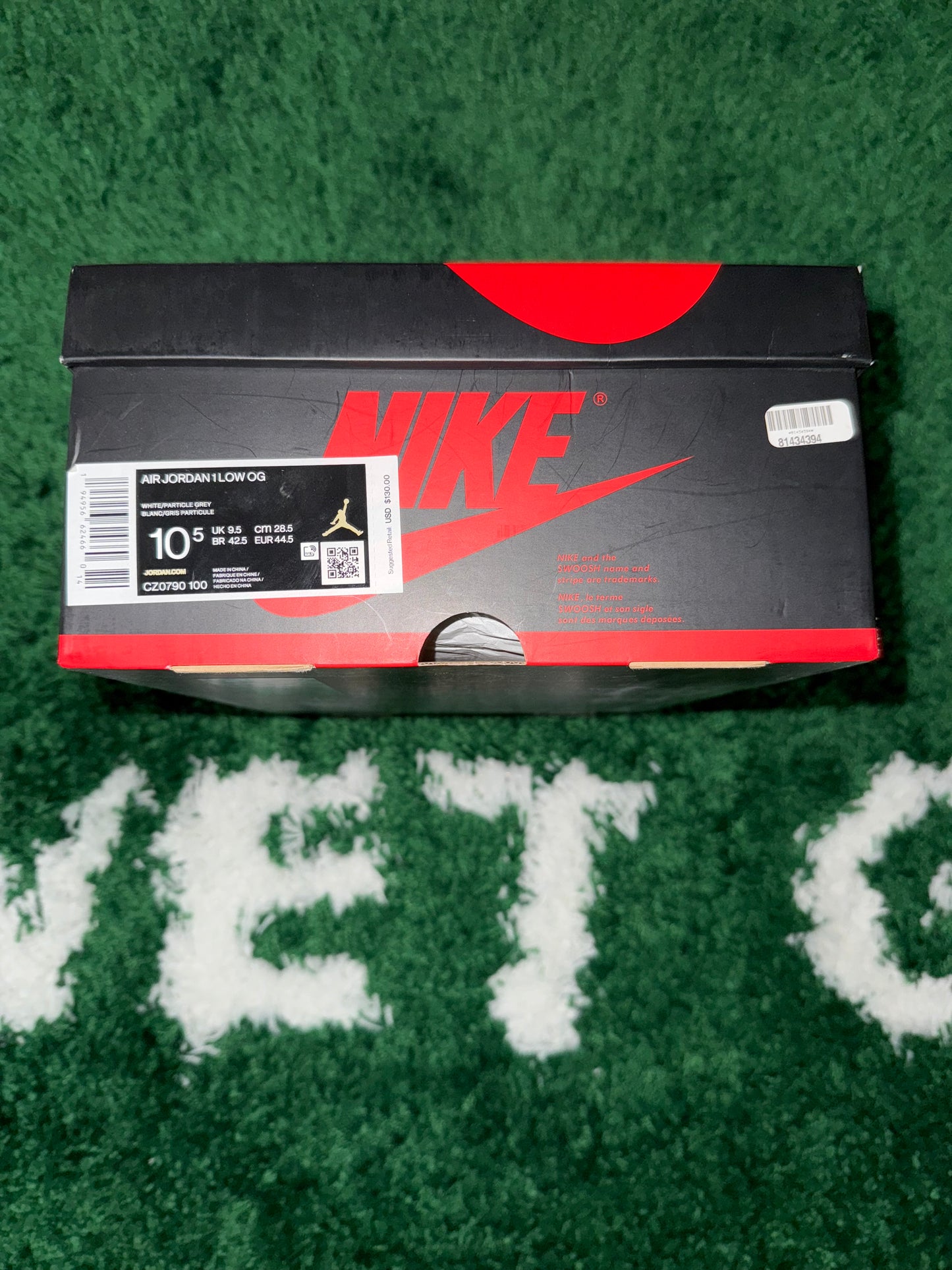 Jordan 1 Low OG Neutral Grey (2021/2024) - Size 10.5