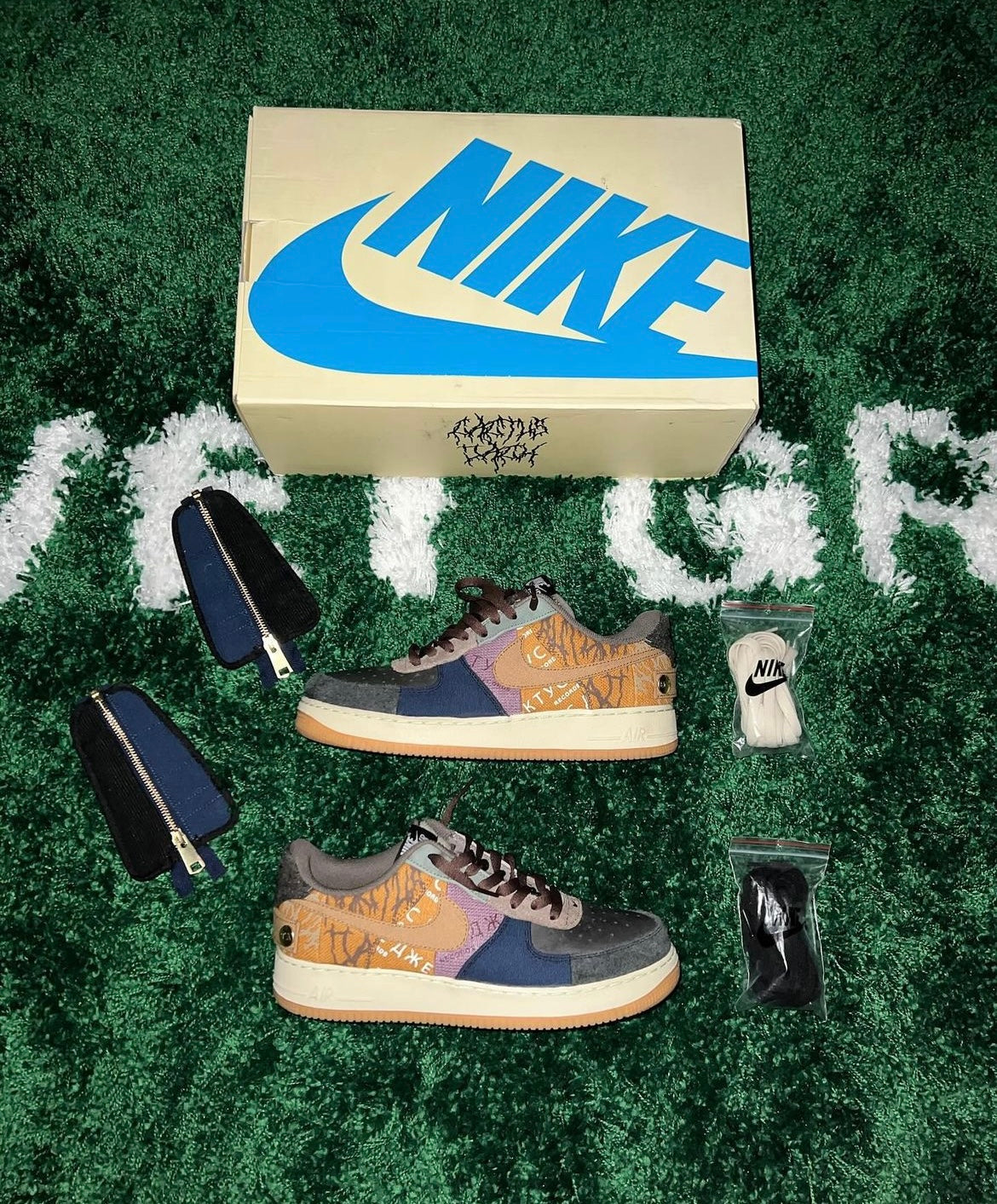 Nike Air Force 1 Low Cactus Jack - Size 10