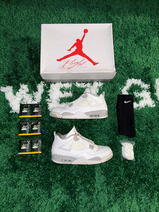 Jordan 4 Retro White Oreo (2021) - Size 12