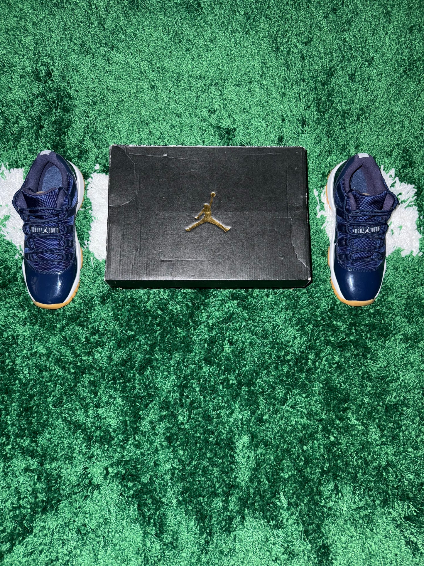 Jordan 11 Retro Low Midnight Navy (GS) - Size 5.5
