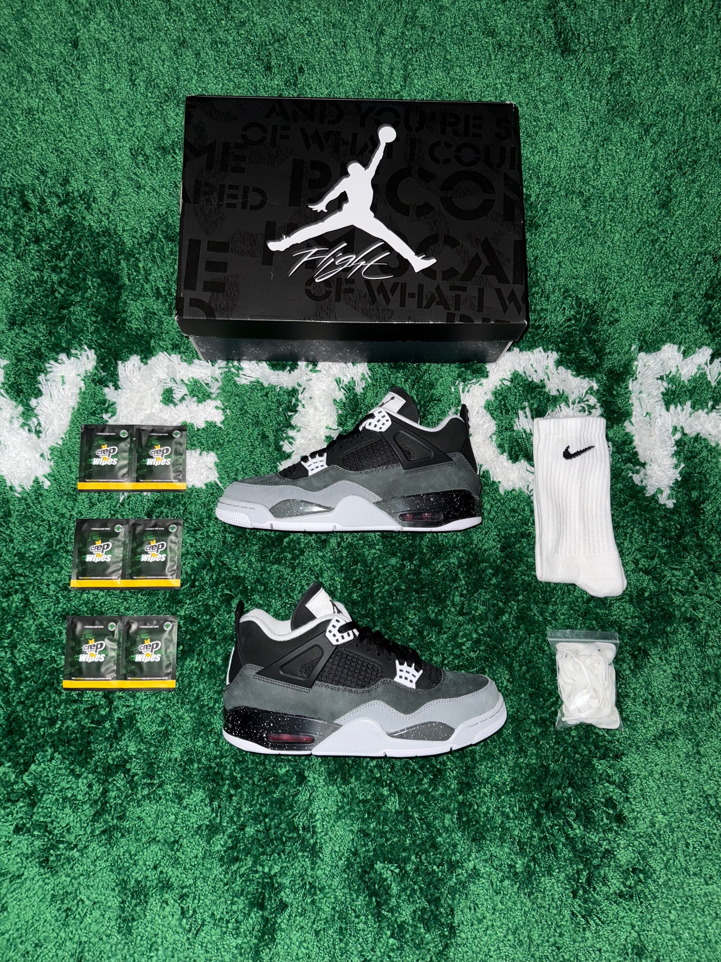 Jordan 4 Retro Fear (2024) - Size 9.5